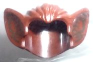 10301pb05 | Minifigure, Hair Bat Ears with Dark Brown Inner Ear Contour Lines Pattern | LEGOPART