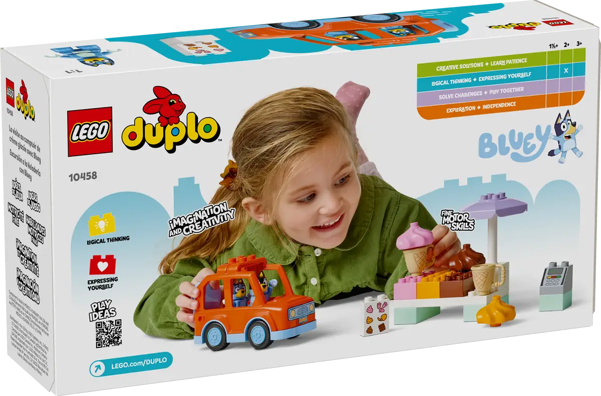 Ice Cream Trip with Bluey LEGO 10458