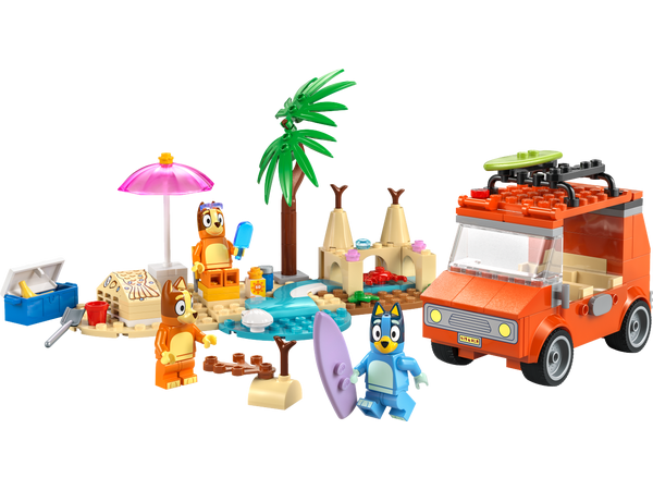 Bluey's Beach & Family Car Trip LEGO 11202