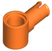 15100 | Technic, Pin with Friction Ridges and Pin Hole | LEGOPART