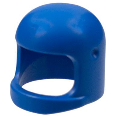 193b2 | Minifigure, Headgear Helmet Space / Town with Thick Chin Strap - with Visor Dimples | LEGOPART