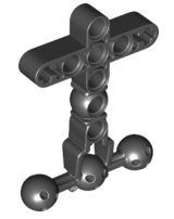 24010 | Large Figure Torso Skeletal with T-Shaped Liftarm and 3 Ball Joint | LEGOPART