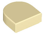 24246 | Tile, Round 1 x 1 Half Circle Extended | LEGOPART