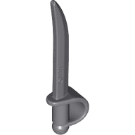 2530 | Minifigure, Weapon Sword, Cutlass / Saber with Small Hilt | LEGOPART
