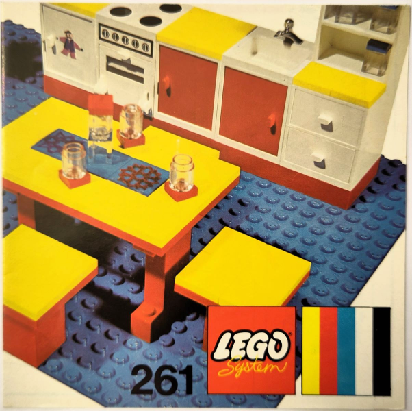 261-4 | Complete Kitchen Set | INSTRUCTIONS | LEGOPART