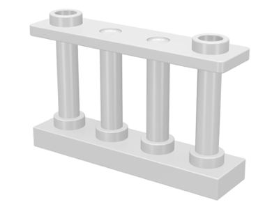 30055 | Fence 1 x 4 x 2 Spindled with 2 Studs | LEGOPART