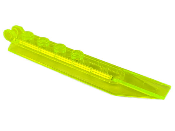 30407 | Hinge Plate 1 x 8 with Angled Side Extensions, 9 Teeth and Rounded Plate Underside | LEGOPART
