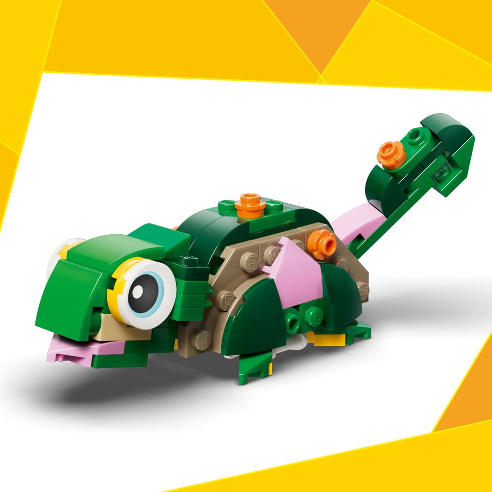 Turtle with a Water Lily Flower LEGO 31377