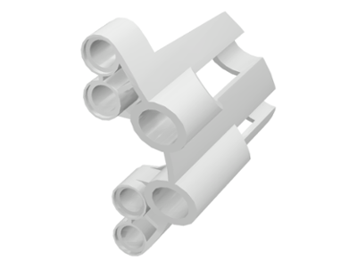 32191 | Technic, Panel Fairing # 2 Large Short, Large Holes, Side B | LEGOPART