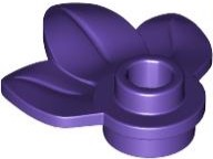 32607 | Plant Plate, Round 1 x 1 with 3 Leaves | LEGOPART