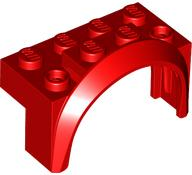 3387 | Vehicle, Mudguard 4 x 2 1/2 x 2 with Arch Round | LEGOPART