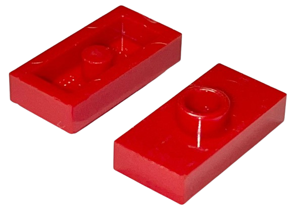 3794a | Plate, Modified 1 x 2 with 1 Stud without Groove | LEGOPART