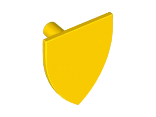 3846 | Minifigure, Shield Triangular Short | LEGOPART