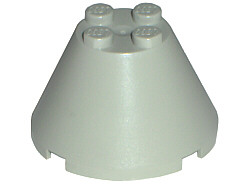 3943a | Cone 4 x 4 x 2 without Axle Hole | LEGOPART