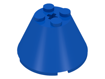 3943b | Cone 4 x 4 x 2 with Axle Hole | LEGOPART