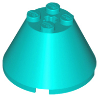 3943b | Cone 4 x 4 x 2 with Axle Hole | LEGOPART