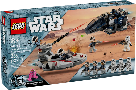 Imperial Dropship vs. Rebel Scout Speeder LEGO 40755