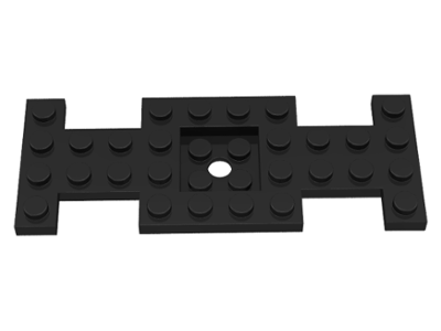 4212a | Vehicle, Base 4 x 10 x 2/3 with 2 x 2 Recessed Center with Center Hole | LEGOPART
