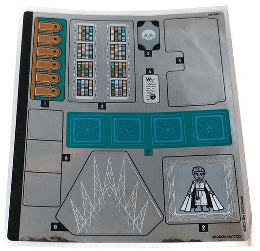 43224stk01 | Sticker Sheet for Set 43224, Mirrored - | LEGOPART