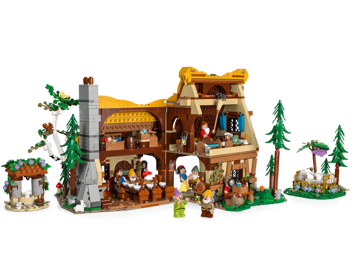 Huisje van Sneeuwwitje en de zeven dwergen LEGO 43242-1