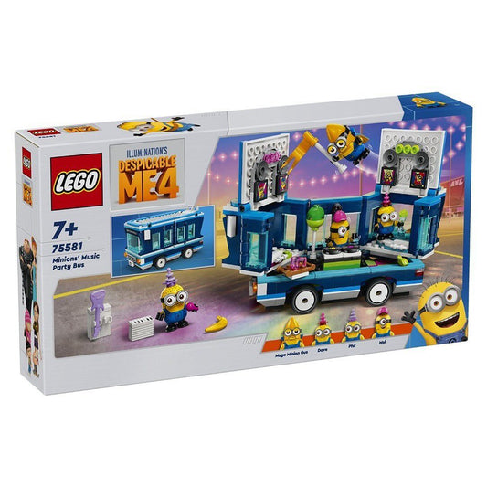 Minions Muziekfeestbus LEGO 75581