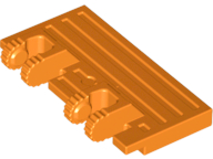 44569 | Hinge Train Gate 2 x 4 Locking Dual 2 Fingers with Rear Reinforcements | LEGOPART