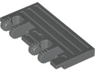 44569 | Hinge Train Gate 2 x 4 Locking Dual 2 Fingers with Rear Reinforcements | LEGOPART