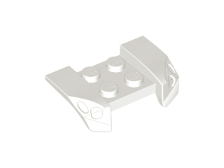 44674 | Vehicle, Mudguard 2 x 4 with Headlights Overhang | LEGOPART
