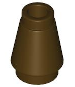 4589b | Cone 1 x 1 with Top Groove | LEGOPART