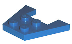 4859 | Wedge, Plate 3 x 4 without Stud Notches | LEGOPART