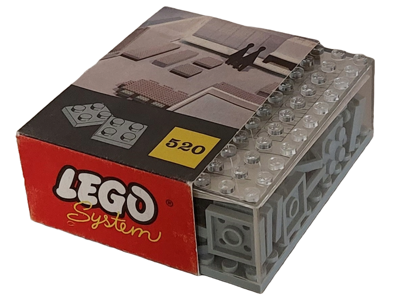 2 x 2 Plates (Architectural Hobby and Model Building Supplemental Set) LEGO 520-3