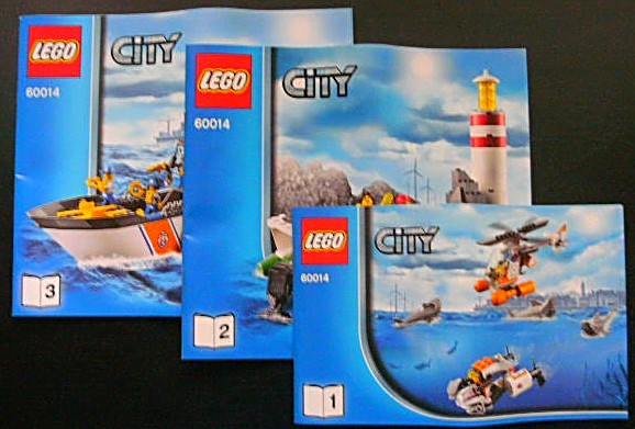 60014-1 | Coast Guard Patrol | INSTRUCTIONS | LEGOPART