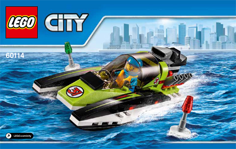 60114-1 | Race Boat | INSTRUCTIONS | LEGOPART