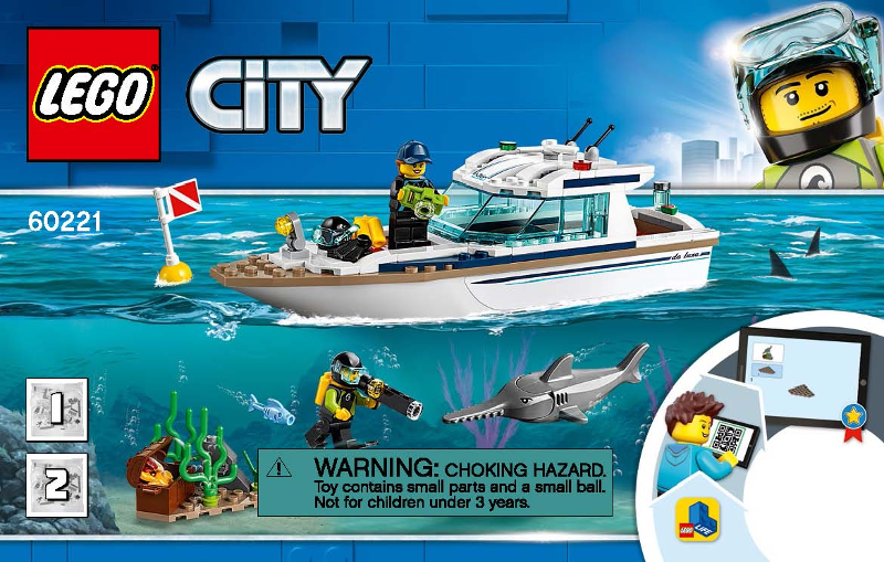 60221-1 | Diving Yacht | INSTRUCTIONS | LEGOPART