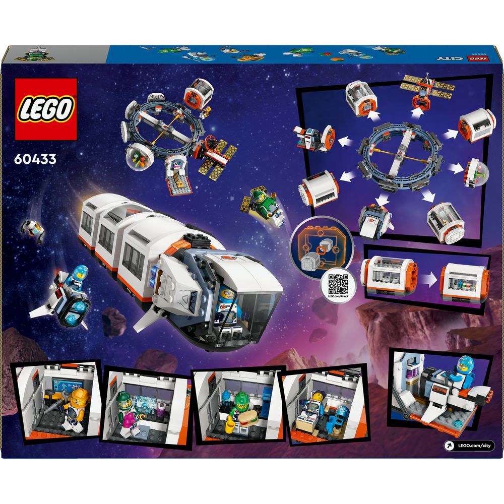 Modular space station LEGO 60433