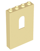 60808 | Panel 1 x 4 x 5 Wall with Window | LEGOPART