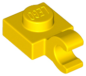 61252 | Plate, Modified 1 x 1 with Open O Clip | LEGOPART