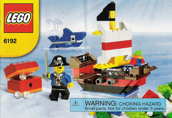 6192-1 | LEGO Pirate Building Set | INSTRUCTIONS | LEGOPART