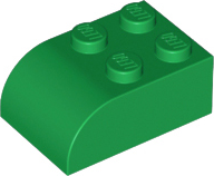 6215 | Slope, Curved 3 x 2 with 4 Studs | LEGOPART