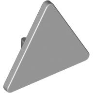 65676 | Road Sign 2 x 2 Triangle with Open O Clip | LEGOPART