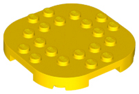 66789 | Plate, Modified 6 x 6 with Rounded Corners and 4 Feet | LEGOPART