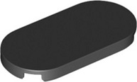 66857 | Tile, Round 2 x 4 Oval | LEGOPART