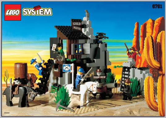 6761-1 | Bandit's Secret Hide-Out | INSTRUCTIONS | LEGOPART