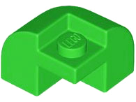67810 | Slope, Curved 2 x 2 x 1 1/3 Corner Round with Recessed Stud | LEGOPART