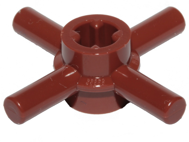 68888 | Technic, Axle Connector Hub with 4 Bars and Through Axle Hole | LEGOPART
