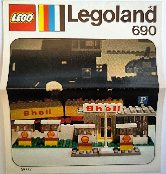 690-1 | Shell Station | INSTRUCTIONS | LEGOPART
