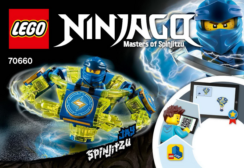 70660-1 | Spinjitzu Jay | INSTRUCTIONS | LEGOPART