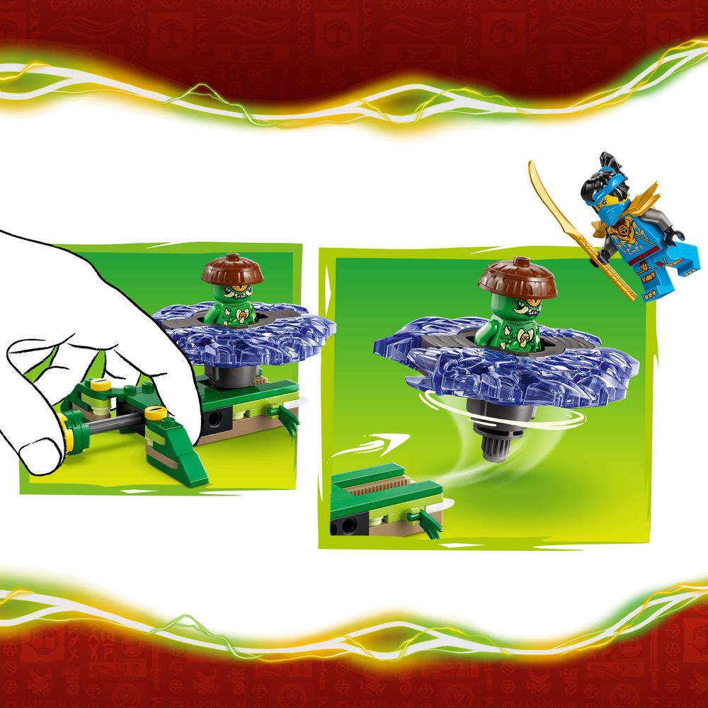 Nya vs. Elemental Monster Spinner LEGO 71849