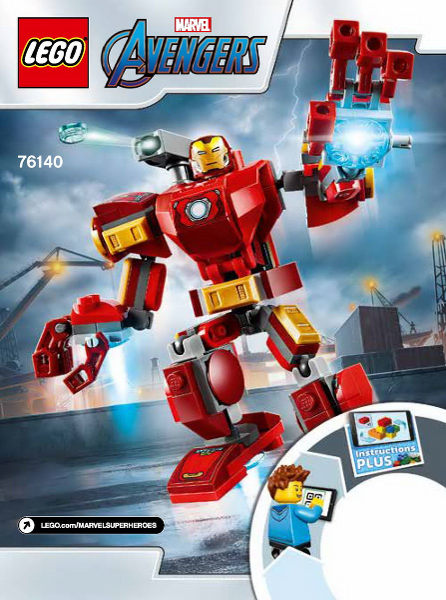 76140-1 | Iron Man Mech | INSTRUCTIONS | LEGOPART