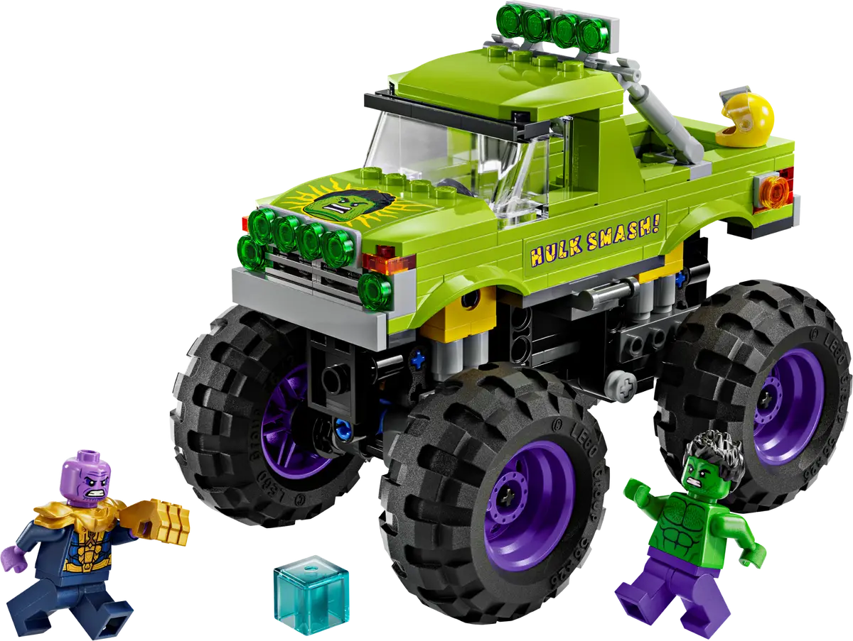 The Hulk Truck vs. Thanos LEGO 76312